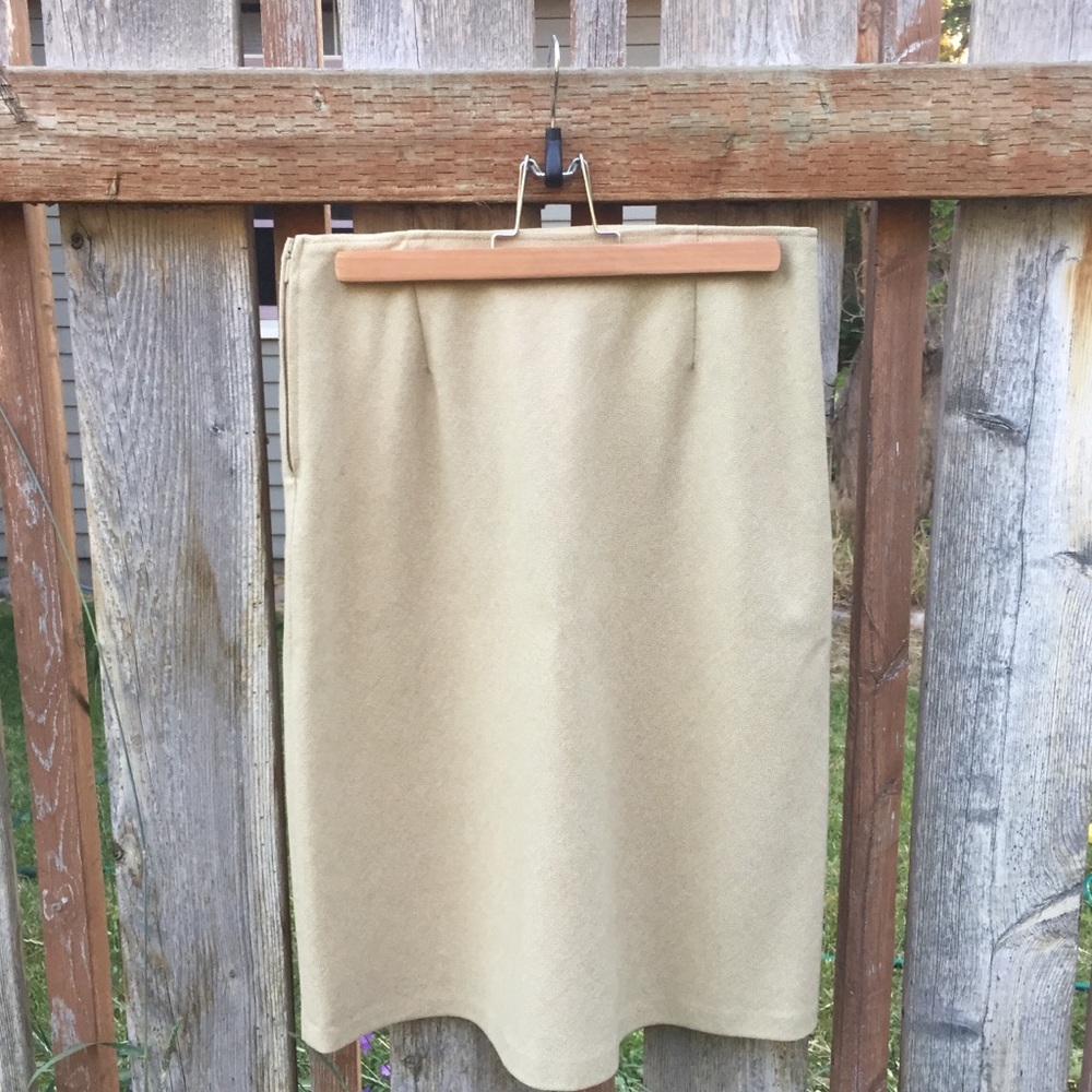 Tan skirt